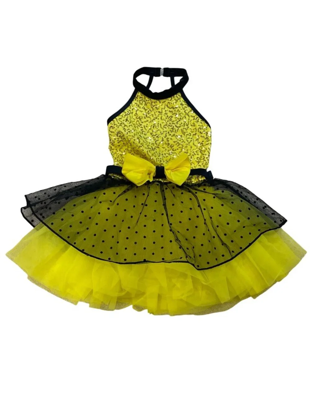 Weissman You Make Me Feel So Young Dance Costume Girls Size XSC (4/5) Sequin